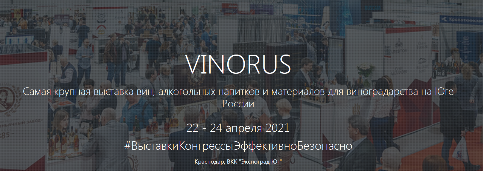 ООО НПП «Технофильтр» на выставке «VINORUS 2021», г. Краснодар